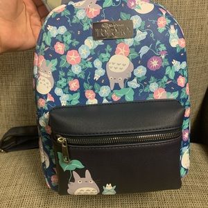 NWT My Neighbour Totoro Floral backpack loungefly style bio world brand